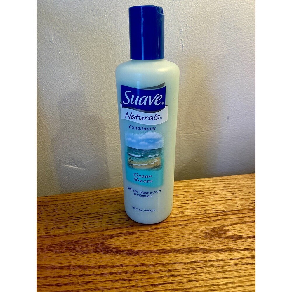 Suave NATURALS Ocean Breeze Conditioner 15 oz VTG 90s 2000s Blue NEW Rare HTF